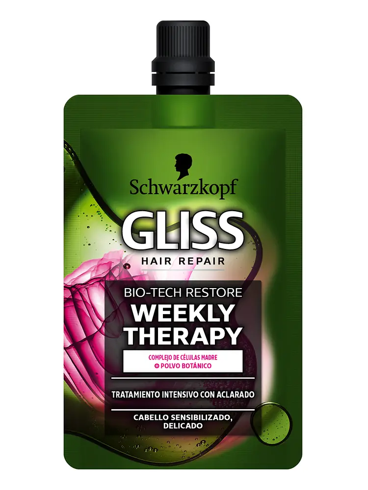 Gliss Tratamiento Semanal Intensivo Bio-Tech Restore