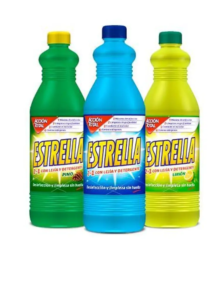Estrella, lejia y detergente - Año 1999 
