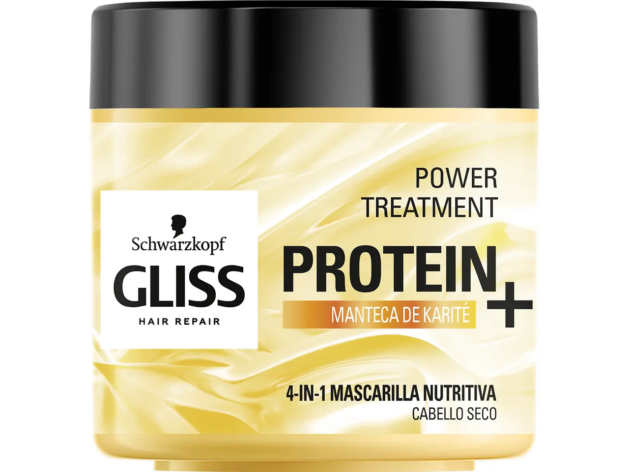 Gliss Mascarilla de Proteína 4en1 Nutritiva con Manteca de Karité