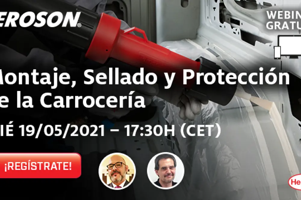 TEROSON organiza el webinar “Montaje, Sellado y Protección de la carrocería”