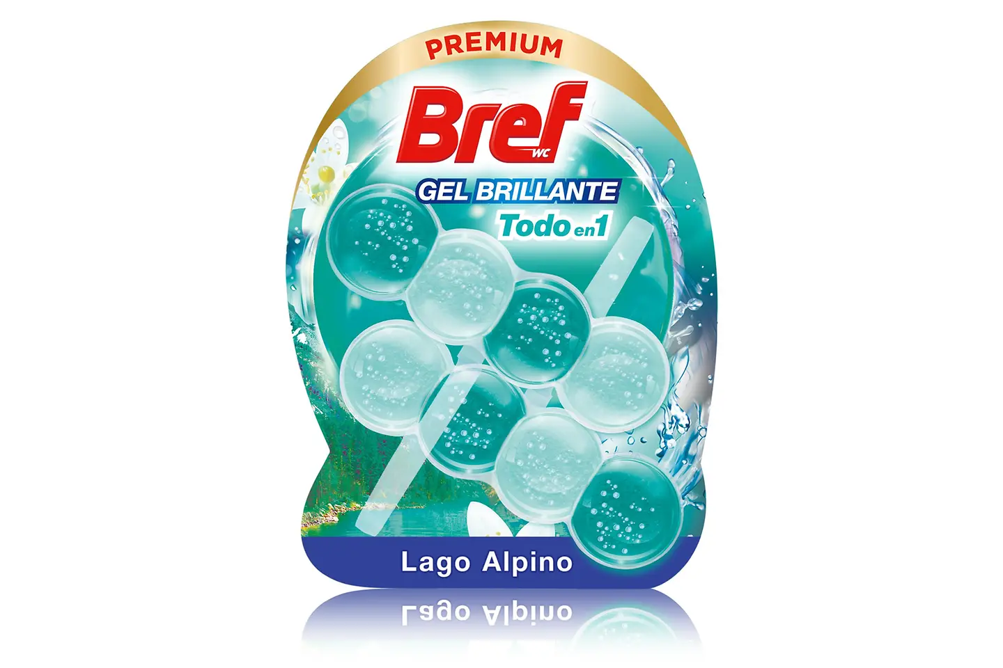 Lago Alpino: la nueva fragancia de Bref Gel Brillante