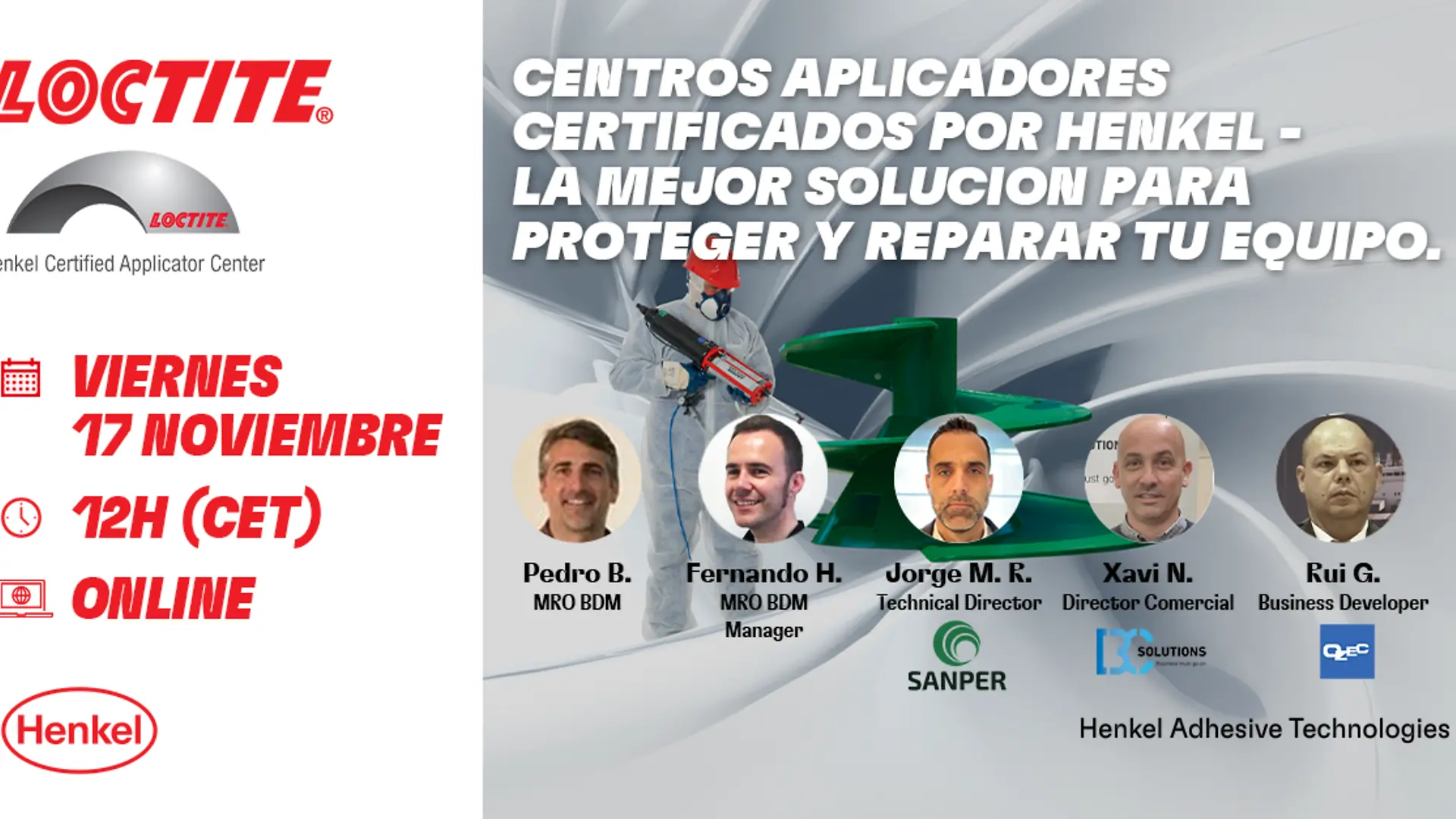 Webinar LOCTITE Mantenimiento Industrial