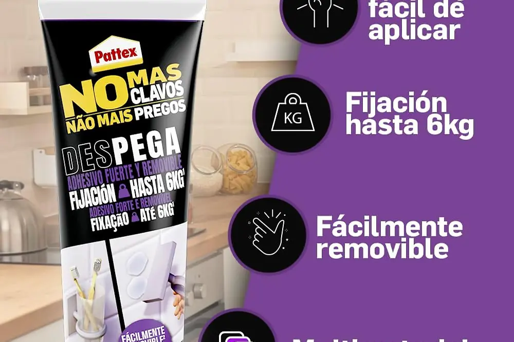 Nuevo Pattex No Más Clavos Des-Pega