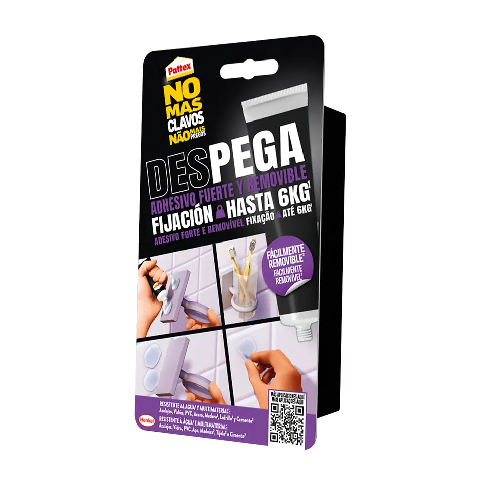 Nuevo Pattex No Más Clavos Des-Pega