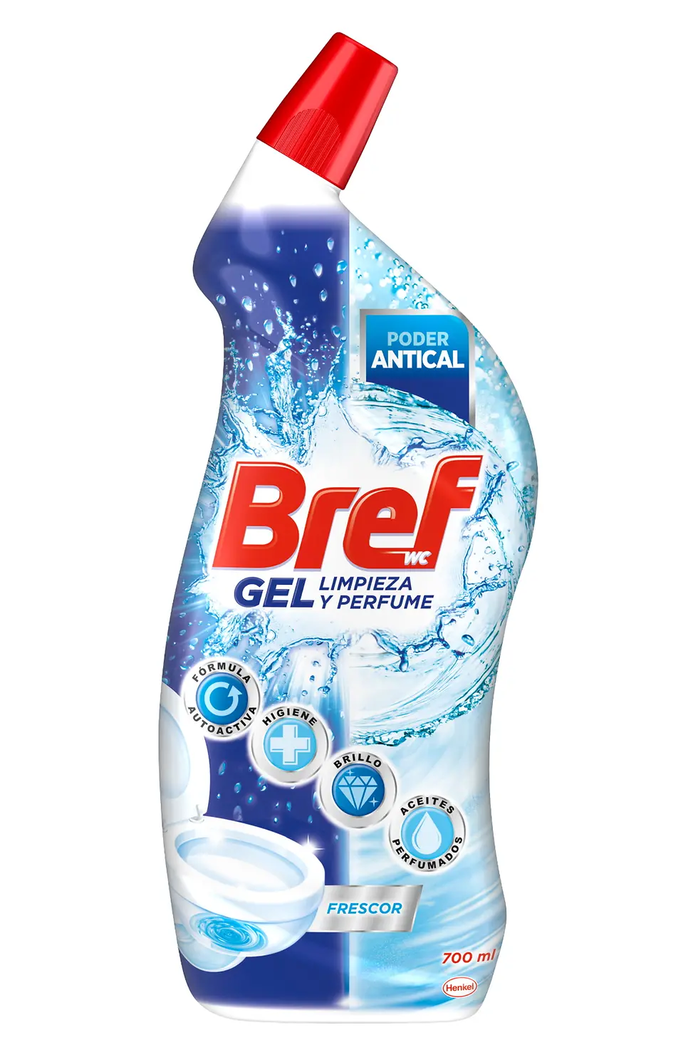 Bref WC Gel Limpieza y Perfume Frescor